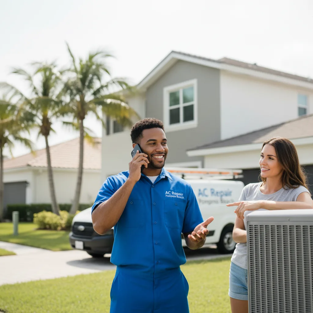 AC Repair Pompano Beach customer support in Sebastian